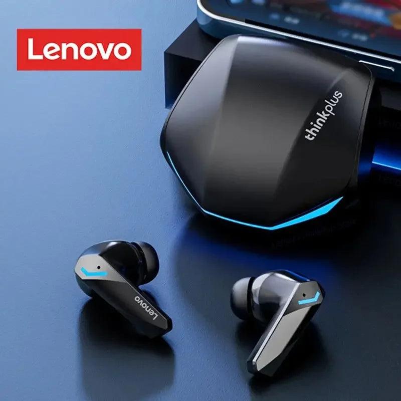 Lenovo GM2 PRO - Fone de ouvido sem fio, Bluetooth 5.3, Gamer, Baixa Latencia, Modo Dual, Esportes, Corrida.